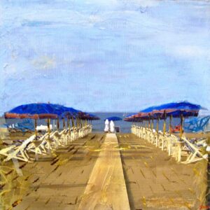 Layers of Meaning-The Nuns at Versilia beach